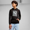 Essentials Logo Lab Hoodie - Youth 8-16 years, PUMA Black, small-AUS