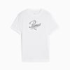 Essentials Script Tee  - Youth 8-16, PUMA White, small-AUS