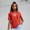 Essentials Script Tee  - Youth 8-16 years, Red Fire, small-AUS