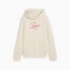 Essentials Script Hoodie Youth, Alpine Snow, small