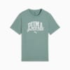 PUMA Class T-shirt met print voor jongeren, Green Moon, small