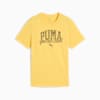 PUMA Class Graphic Tee - Youth 8-16 years, Sunny Yellow, small-AUS