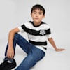 PUMA Class Striped Tee - Youth 8-16 years, PUMA Black, small-AUS