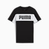 Essentials Block Tee Youth, PUMA Black, small