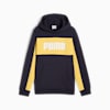 Essentials Block Hoodie Youth, New Navy, small