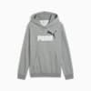 ESSENTIALS 2 Colour No. 1 Logo Hoodie - Youth 8-16 years, Medium Gray Heather, small-AUS