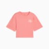 PUMA Class Tee - Youth 8-16 years, Pink Fruit, small-AUS