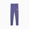 PUMA Class High Waist Leggings Youth, Blue Crystal, small-SEA