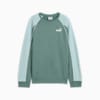PUMA Sport Crew - Youth 8-16 years, Green Moon, small-AUS