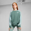 PUMA Sport Crew - Youth 8-16 years, Green Moon, small-AUS