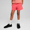 Essentials Script Shorts Youth, Peach Frost, small