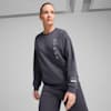PUMA x HYROX Graphic Fleece Crew Women, Galactic Gray, small