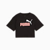 Essentials 2 Colour No. 1 PUMA Logo Tee - Youth 8-16 years, PUMA Black, small-AUS
