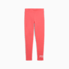 ESSENTIALS 2 Colour No.1 Logo Leggings - Youth 8-16 years, Peach Frost, small-AUS
