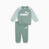 Minicats Essentials Raglan Crew Set Toddler, Green Moon, small