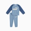 Ensemble avec haut ras du cou et manches raglan Minicats Essentials Bébé, Cool Blue, small