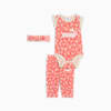 Minicats Essentials Animal Newborn 3-Piece Set Toddler, Peach Frost, small