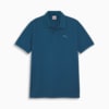 Polo Klasik Pria, Ocean Tropic, small-IDN