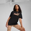 T-shirt Essentials con logo animalier per ragazzi, PUMA Black, small