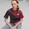 Kaos Crop Wanita PUMA POWER Cat, Dark Jasper, small-IDN