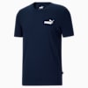 Essentials No. 1 Logo Tee Men, PUMA Navy, small-IDN