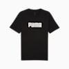 Essentials Logo Tee Men, PUMA Black, small-SEA