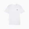 เสื้อยืดคอกลม Essentials โลโก้ขนาดเล็กสำหรับผู้ชาย, PUMA White, small-THA