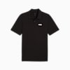 ESSENTIALS Men's Small Logo Pique Polo, PUMA Black, small-NZL