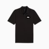 Essentials Small Logo Pique Polo Men, PUMA Black, small-THA