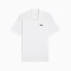 ESSENTIALS Men's Small Logo Pique Polo, PUMA White, small-AUS