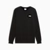 Essentials Small Logo Crew Sweatshirt Men, PUMA Black, small
