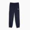 ESSENTIALS Men's Logo Woven Pants, PUMA Navy, small-AUS