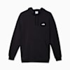 PUMA Wardrobe Essentials Suede Men's Hoodie, PUMA Black, small