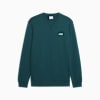Wardrobe Essentials Suede Crew Men, Green Terrain, small