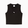 PUMA Elevated Essentials Women's Ribbed Tank Top, PUMA Black, small