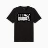 Graphic No. 1 Logo T-shirt voor heren, PUMA Black, small