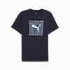 Graphic Box Tee Men, New Navy, small
