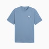 Graphic Grid T-Shirt Herren, Cool Blue, small