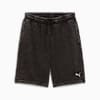 Essentials Elevated Men's Relaxed Wash 9" Shorts, PUMA Black, small-AUS