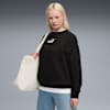 Sweat oversize à col rond Essentials Nature 2.0 Femme, PUMA Black, small