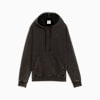 Essentials Elevated Women's Relaxed Wash Hoodie, PUMA Black, small-NZL