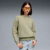 Essentials Elevated Women's Relaxed Wash Hoodie, Lux Army, small-AUS