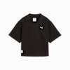 PUMA Class Relaxed Polo Tee Women, PUMA Black, small-SEA