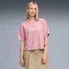 PUMA Class Relaxed Polo Tee Women, Poised Pink, small-PHL