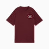 PUMA Class Relaxed Tee Women, Ruby Shimmer, small-SEA