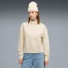 Sweat court à col zippé PUMA Class Femme, Alpine Snow, small
