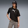 Evostripe Relaxed Graphic T-Shirt Damen, PUMA Black, small