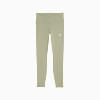 Evostripe High-Waist Tights Women, Lux Army, small