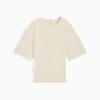 HER Oversized Tee Women, Alpine Snow, small-SEA