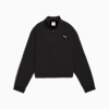 HER Women's Relaxed Half-Zip Crew, PUMA Black, small-NZL
